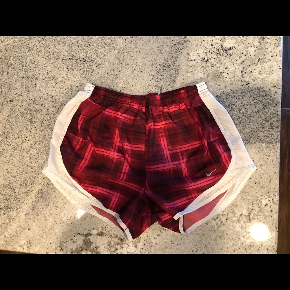 Small pink Nike shorts
